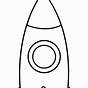 Printable Cut Out Rocket Template