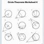 Circle Theorem Worksheet With Answers Pdf