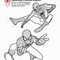 Printable Spider Man Into The Spider Verse Coloring Pages