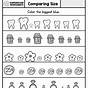 Comparing Worksheet For Kindergarten