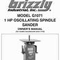 Grizzly Be1004 Rest Owner Manual