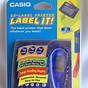 Casio Kl-60 Label Maker Manual