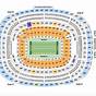 Fedex Field Seating Chart With Rows