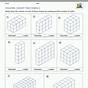 Cubic Units Worksheet 3rd Grade