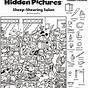 Find The Hidden Picture Worksheet
