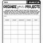 Executive Function Worksheets For Teens