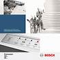 Bosch 800 Dishwasher Installation Manual