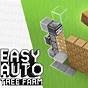 How To Make An Auto Tree Farm In Minecraft