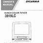 Sylvania Syl 12pe Owner's Manual