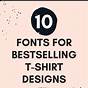 Font Size Chart For Shirt