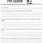 Free Name Handwriting Worksheets