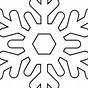 Snowflake Template For Piping Printable