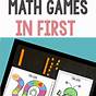 First Grade Math Games