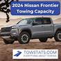 Nissan Frontier Towing Capacity 2023