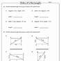 Properties Of Rectangles Worksheet Pdf