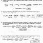 Mole To Mole Stoichiometry Worksheets With Answers