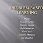 Problem Based Learning Ppt