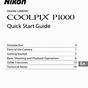 Nikon Coolpix P1000 Instruction Manual