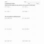 Completing The Square Practice Worksheet