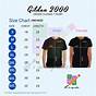 Gildan Youth Tee Size Chart
