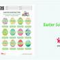 Easter Subtraction Worksheet