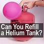 How Much Helium Is In A Tank