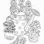 Printable Vegetable Garden Coloring Pages
