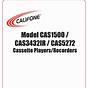 Califone Cd102 Plc User Manual