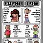 List Of Character Traits For 2nd Graders