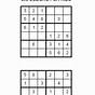 Sudoku Printable Free 6x6