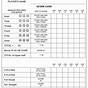 Yahtzee Score Cards Printable