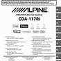 Alpine Cda 7838 Owner's Manual
