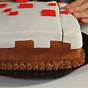 Real Minecraft Cake