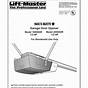 Liftmaster Garage Door Openers Manual