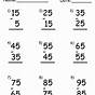 Subtraction Worksheets To Print