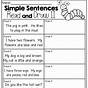 First Grade English Worksheets