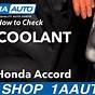 2018 Honda Accord Coolant