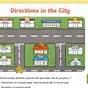 City Directions Worksheet Kindergarten