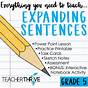 Expanding Sentence Worksheet Third Grade