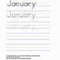 January Worksheets For Kindergarten