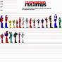 Transformers Prime Size Chart