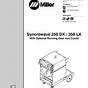 Miller Syncrowave 200 Owner Manual