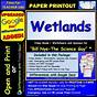 Bill Nye Wetlands Worksheets