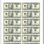 Printable 10 Dollar Bill