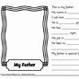 Fathers Day Worksheet Printable