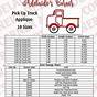 Truck Decal Size Chart