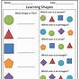 Kindergarten Learning Worksheets