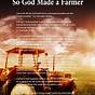 God Made A Farmer Poem Text