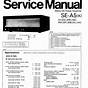 Technics Sb-a55 Manual