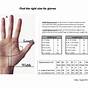 Hand Gloves Size Chart